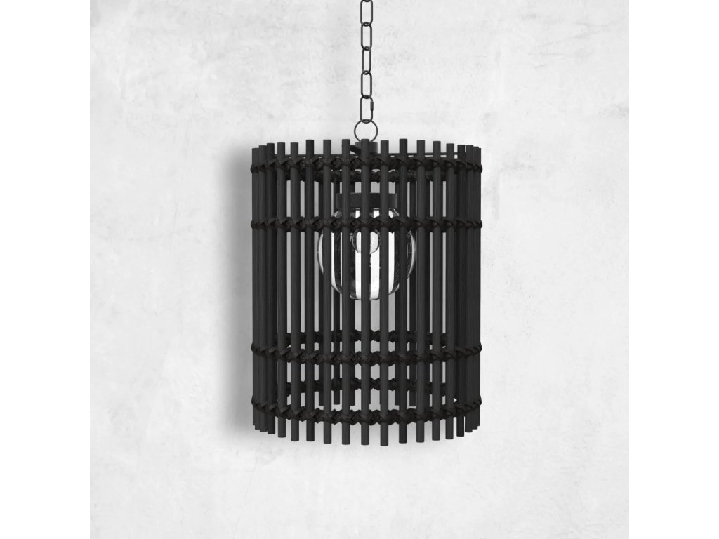 Sherman N-Dura Resin Rattan Pendant Light18 in. D x 21 in. H - main image