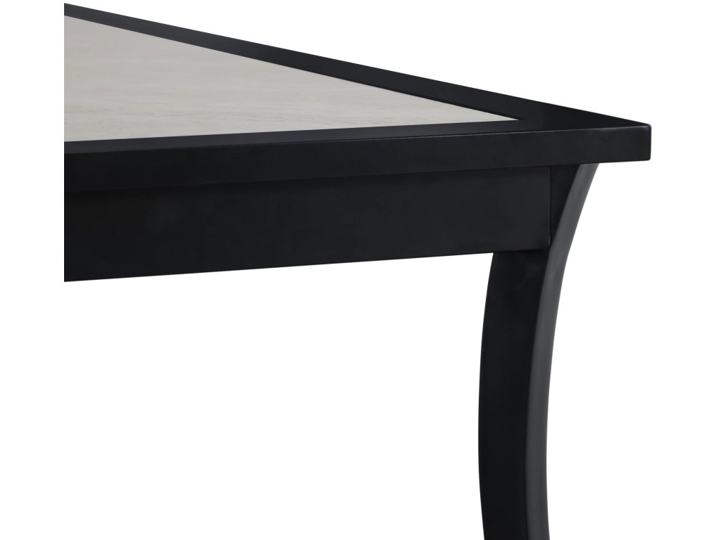 Bermuda Aluminum with Porcelain Top Rectangle Coffee Table - image 6