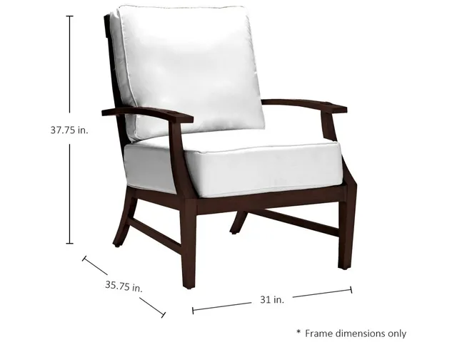 Croquet Wrought Aluminum Outdoor Lounge Chair - Alternative View