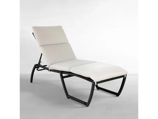 Skye N-Dura Resin Wicker Outdoor Chaise Lounge