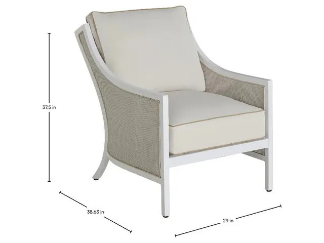 Hamilton Wicker Outdoor Lounge Chair - Alternative View