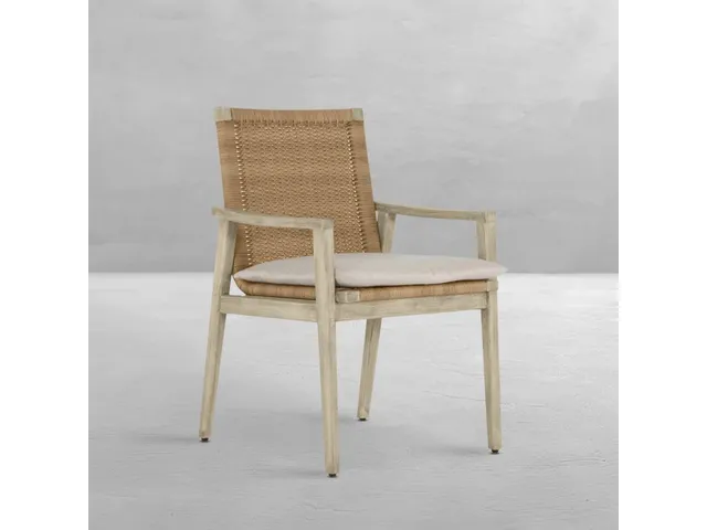 Pointe N-Dura Resin Wicker Outdoor Arm Chair