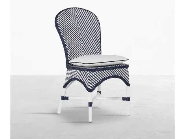 Savoy N-Dura Resin Wicker Outdoor Side Chair