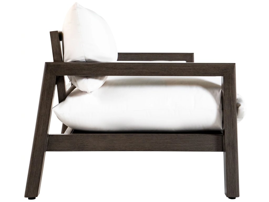 Monterey Wrought Aluminum Outdoor Sofa - image 3