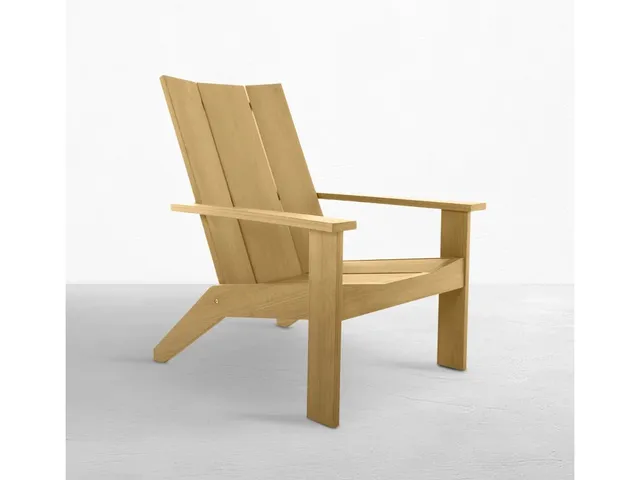 Ashland N-Dura Wood Outdoor Adirondack Lounge Chair