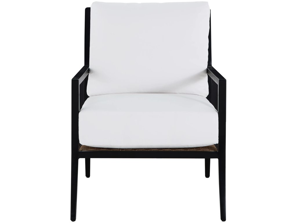 Bermuda Aluminum and Cane Lounge - image 2