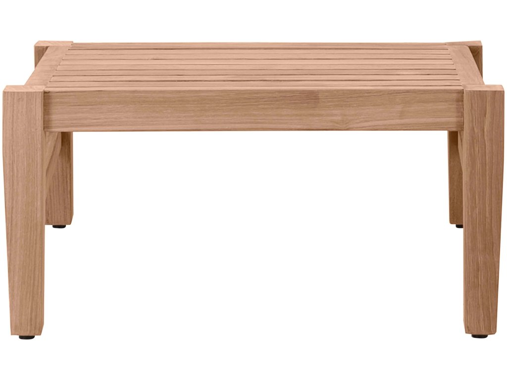 Croquet Teak Outdoor Ottoman - image 7