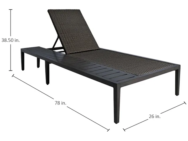 Harbor N-Dura Resin Wicker Outdoor Left Arm Chaise Lounge - Alternative View