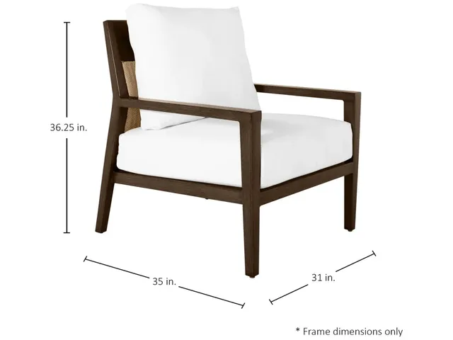 Savannah N-Dura Resin Wicker Outdoor Lounge Chair