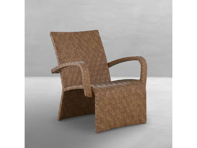Venice N-Dura Resin Wicker Outdoor Lounge Chair