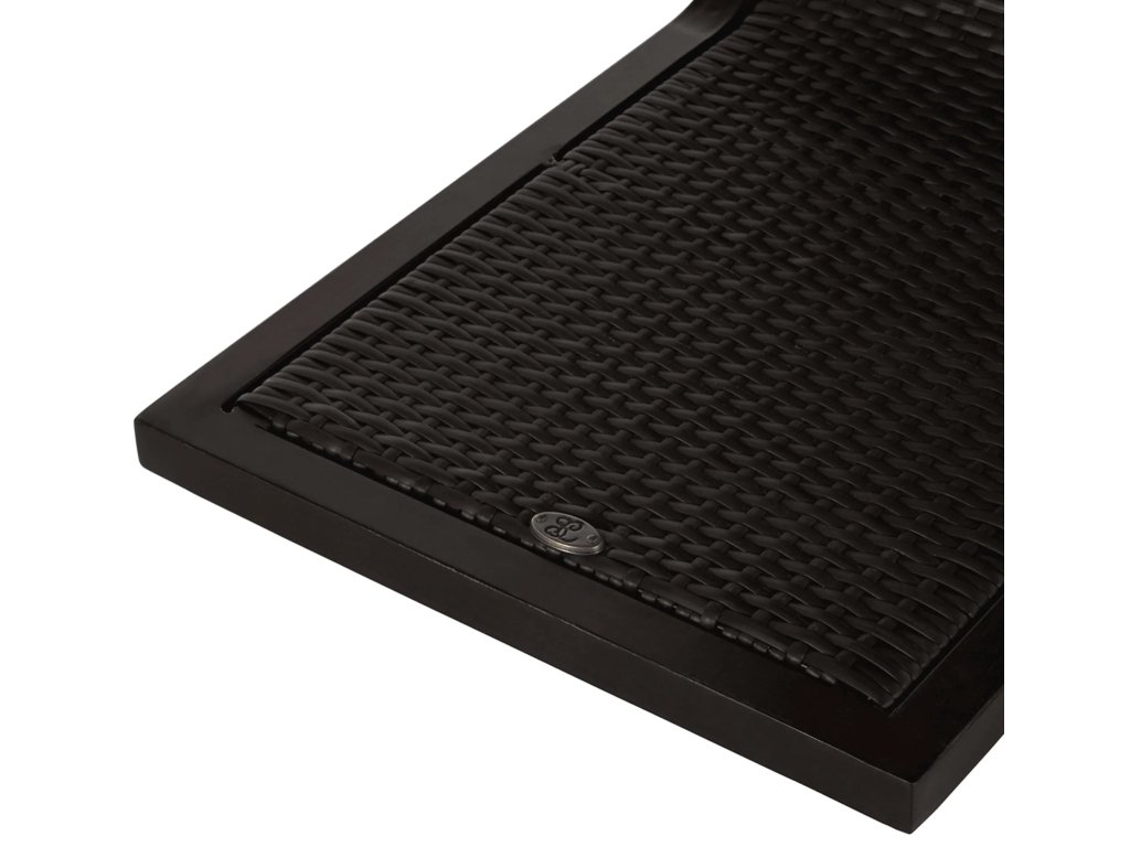 Woven Wicker Square Outdoor C Table 14.5 in. W x 27. 25 in. H - image 4