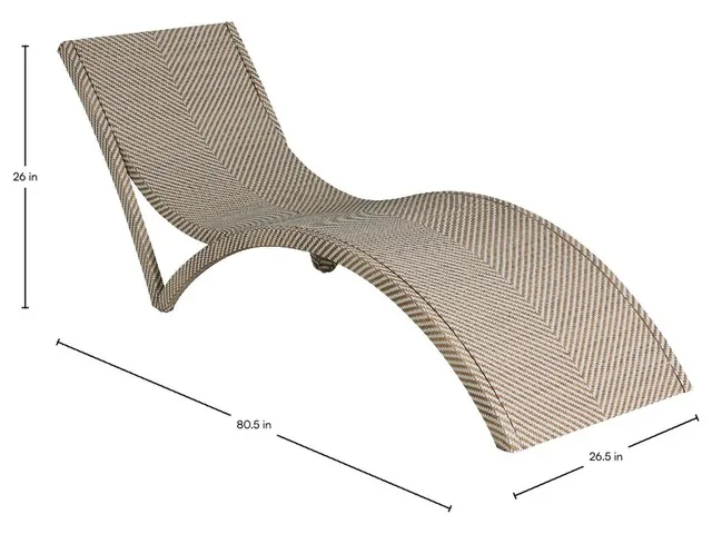 Bari N-Dura Resin Wicker Outdoor Chaise Lounge - Alternative View