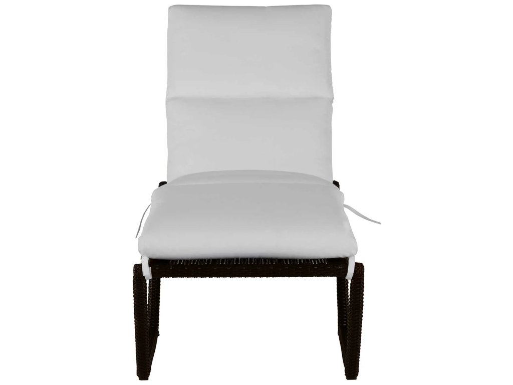 Skye N-Dura Resin Wicker Outdoor Chaise Lounge - image 2