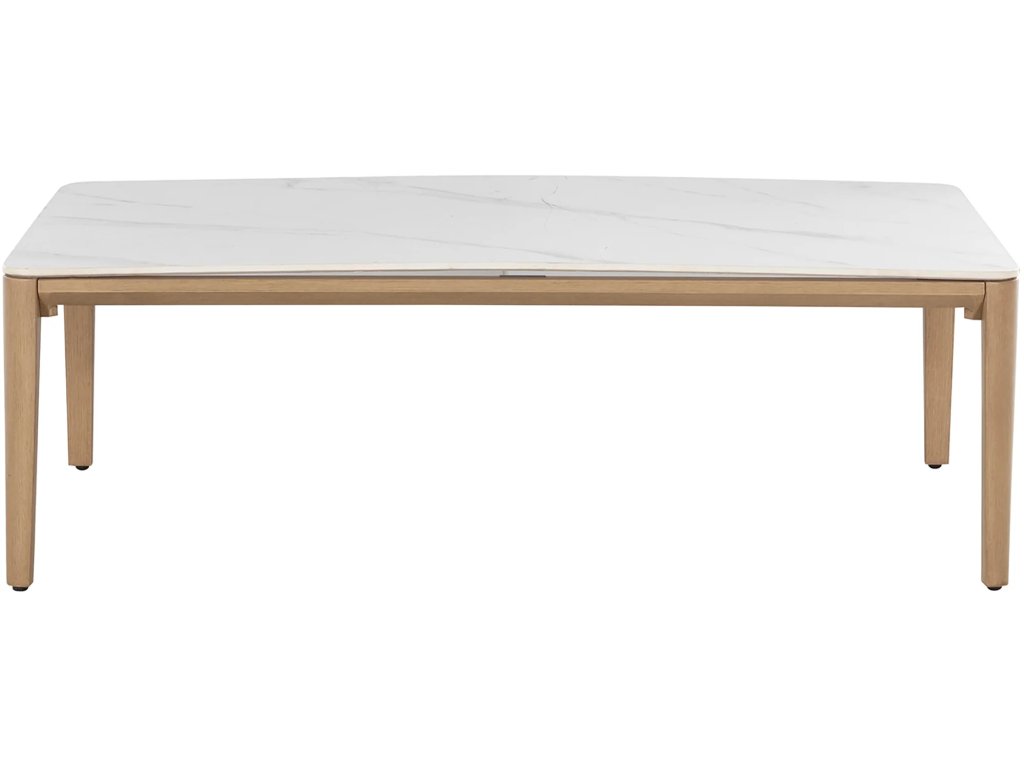 Palma Aluminum Rectangle Outdoor Nesting Coffee Table 47 in. W x 15 in. H - image 2