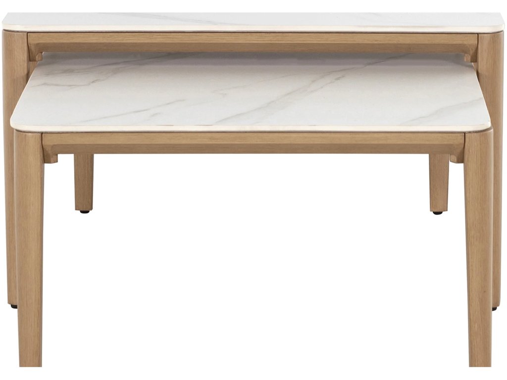 Palma Aluminum Rectangle Outdoor Nesting Coffee Table 47 in. W x 15 in. H - image 13