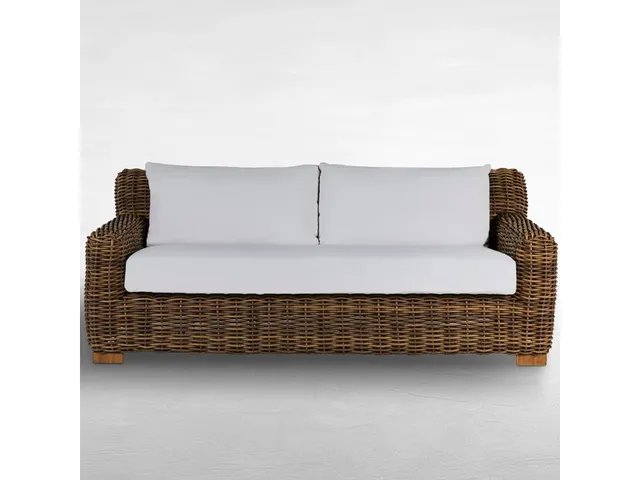 Montauk N-Dura Resin Wicker Outdoor Sofa