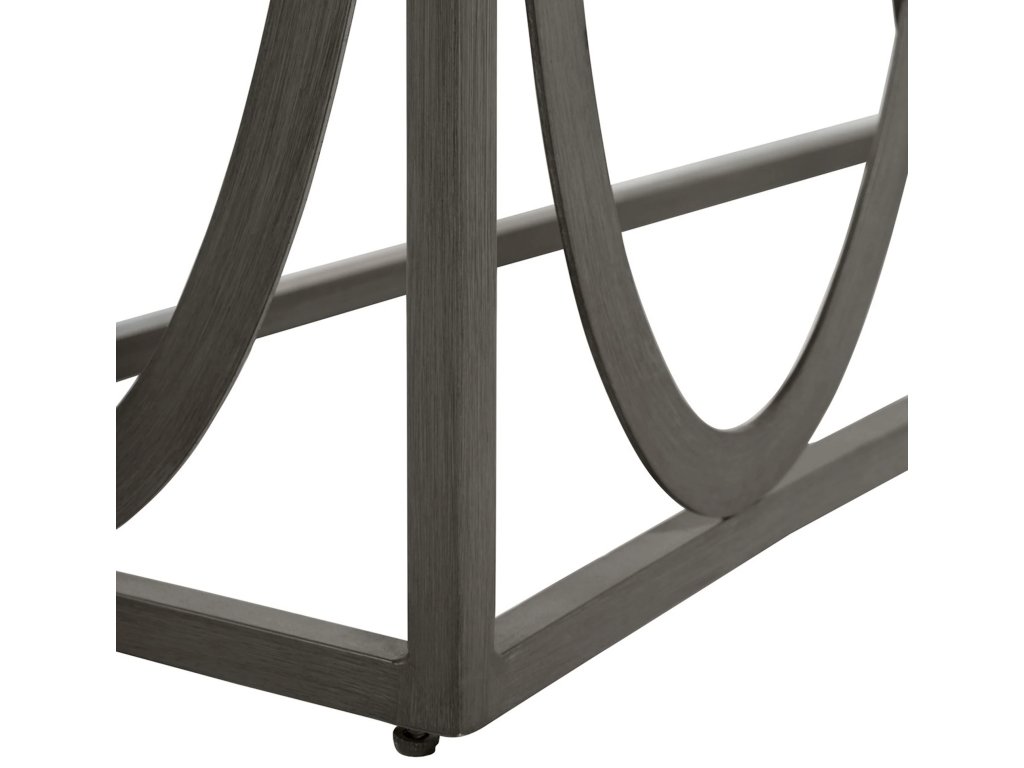 Ella Aluminum Rectangle Outdoor Console Table 50 in. W x 35 in. H - image 4