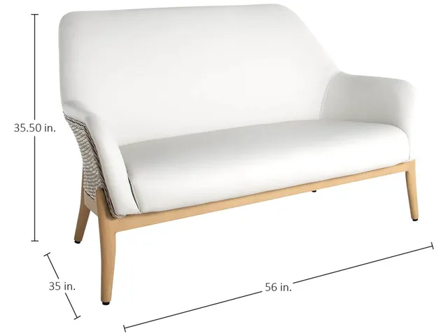 Palma N-Dura Resin Wicker Outdoor Loveseat - Alternative View