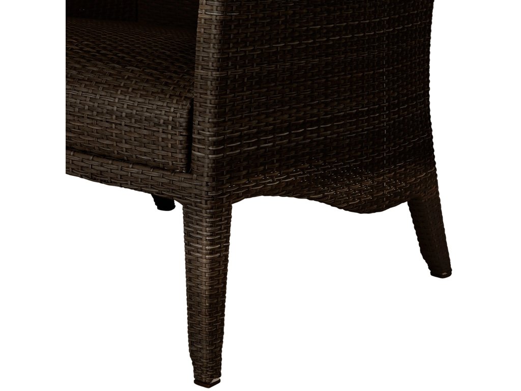 Athena Plus Woven N-Dura Resin Wicker Outdoor Lounge Chair - image 6