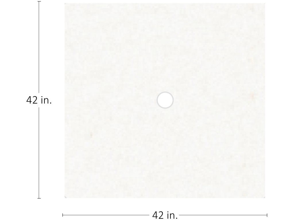 Plateau Stone Square Outdoor Table Top 42 in. W x 1.5 in. H - image 1
