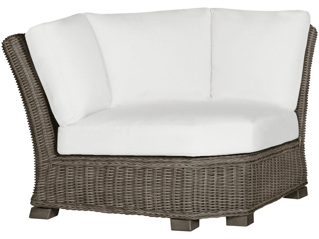 Rustic N-Dura Resin Wicker Outdoor Sectional Corner - image 3