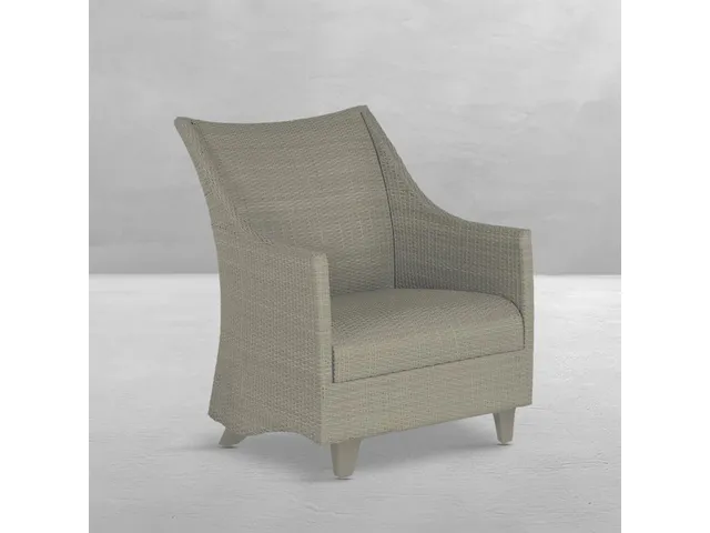 Athena Plus Woven N-Dura Resin Wicker Outdoor Spring Lounge Chair