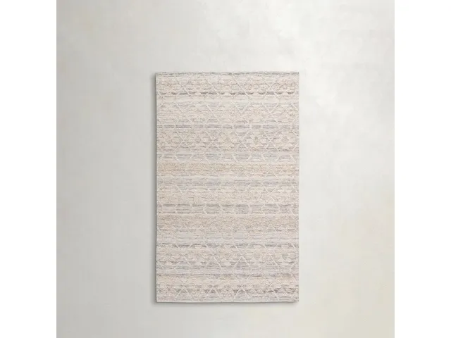 Raised Ikat Outdoor Area Rug