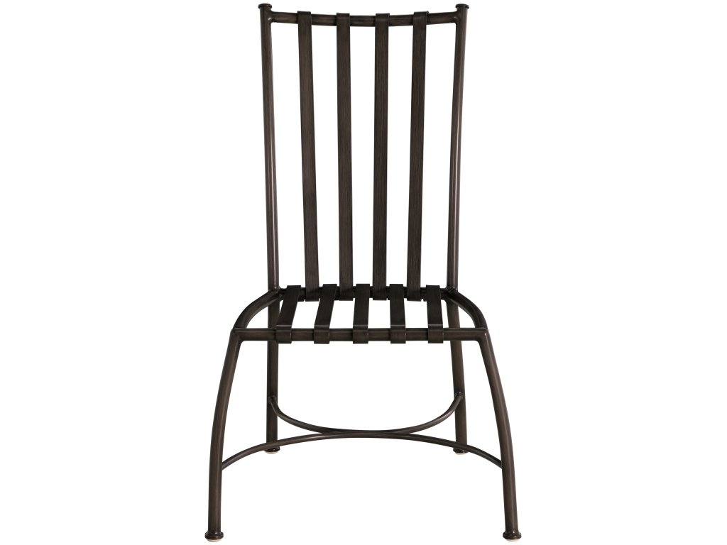 Majorca Wrought Aluminum Outdoor Side Chair - image 3