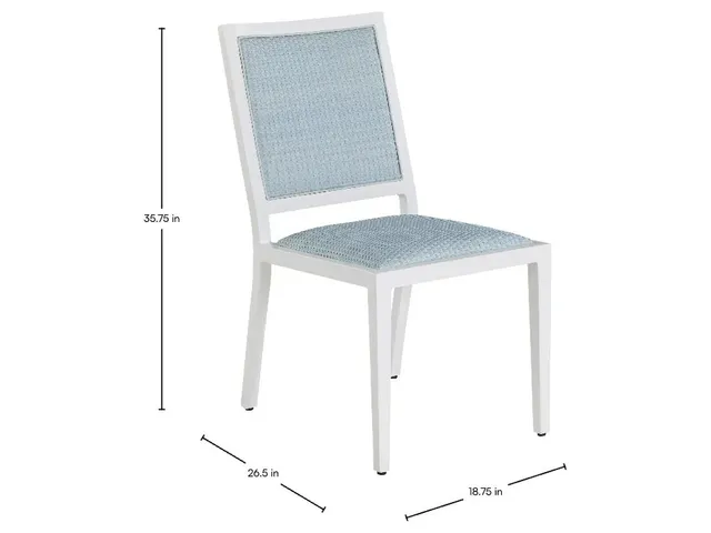Hamilton Wicker Outdoor Dining Side Chair - Alternative View