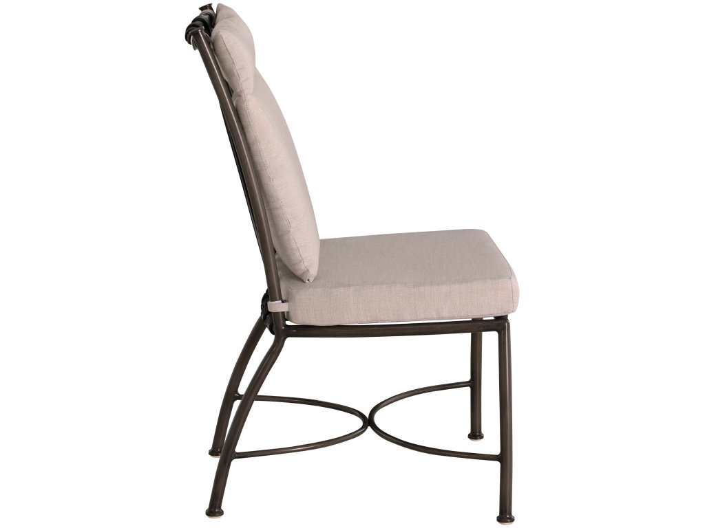 Majorca Wrought Aluminum Outdoor Side Chair - image 4