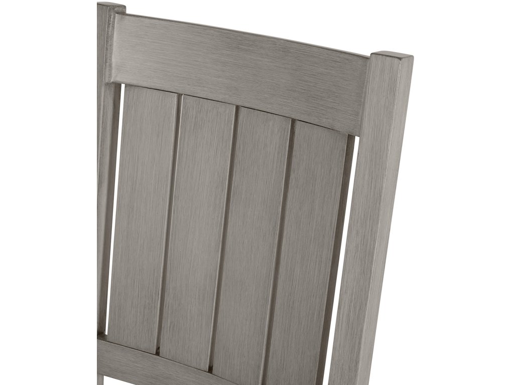 Club Croquet Wrought Aluminum Outdoor Side Chair - image 8