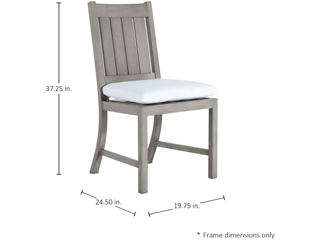 Club Croquet Wrought Aluminum Outdoor Side Chair - image 1