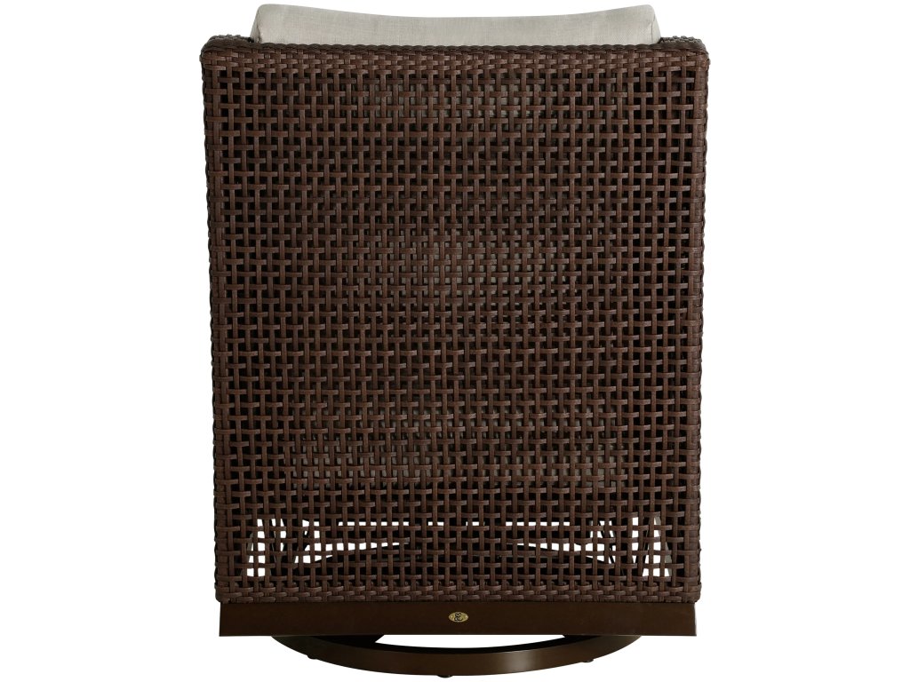 Peninsula N-Dura Resin Wicker Outdoor Swivel Glide Chair - image 5