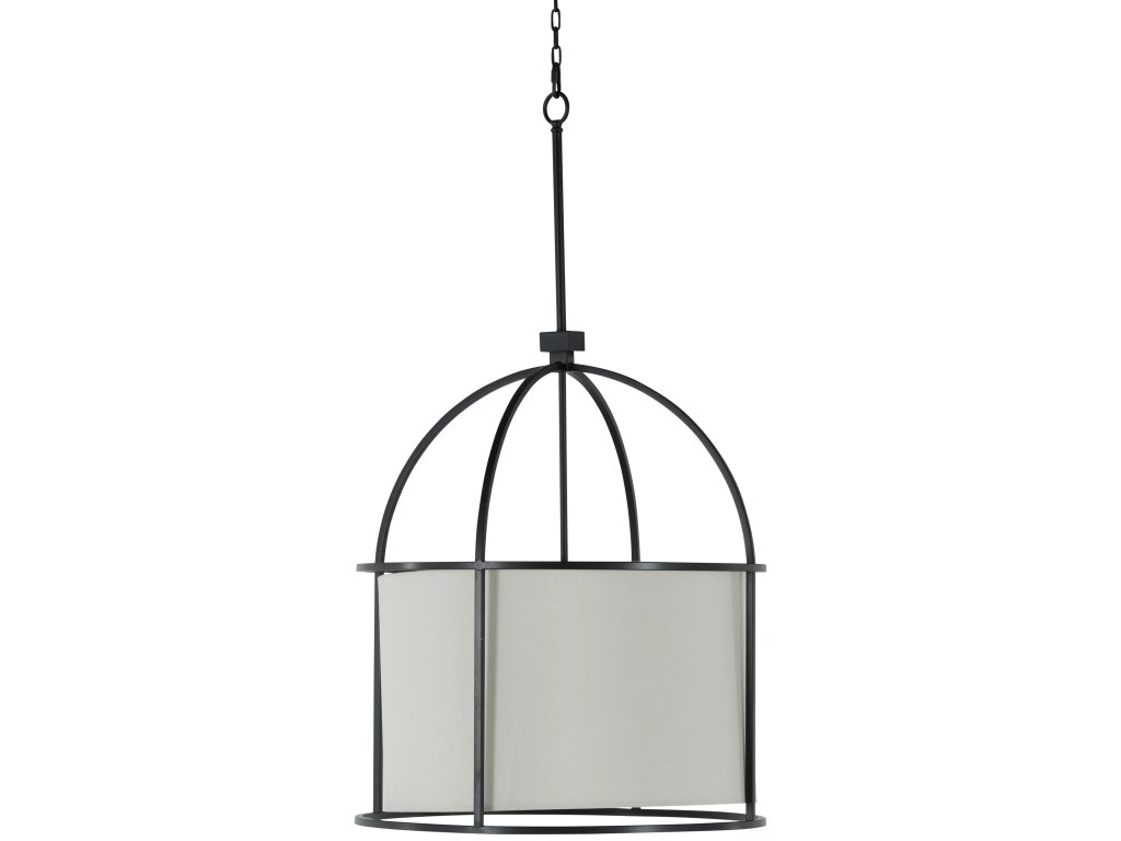 Marlon Stainless Steel Drum Chandelier 24.75 in. D x 44 in. H - image 2