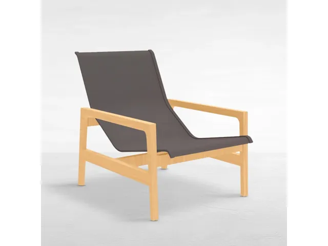 Seashore N-Dura Wood Outdoor Easy Chair