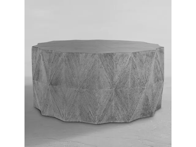 Mandarin Cast Stone Coffee Table