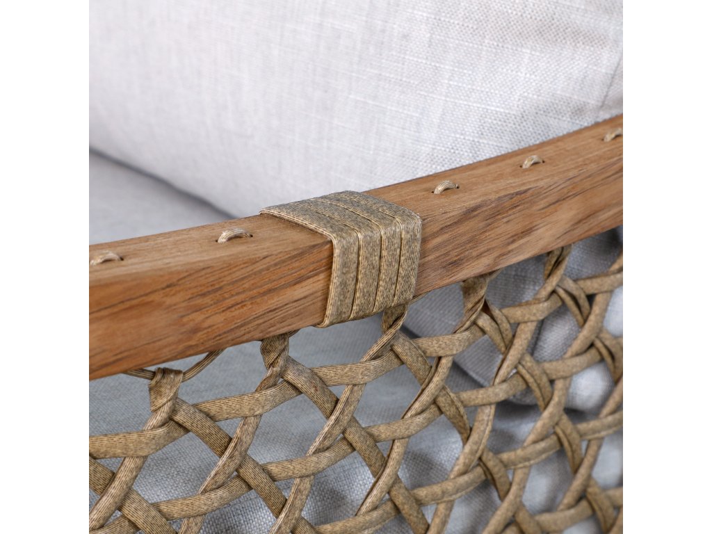 Aspen Teak Outdoor Sofa - image 9