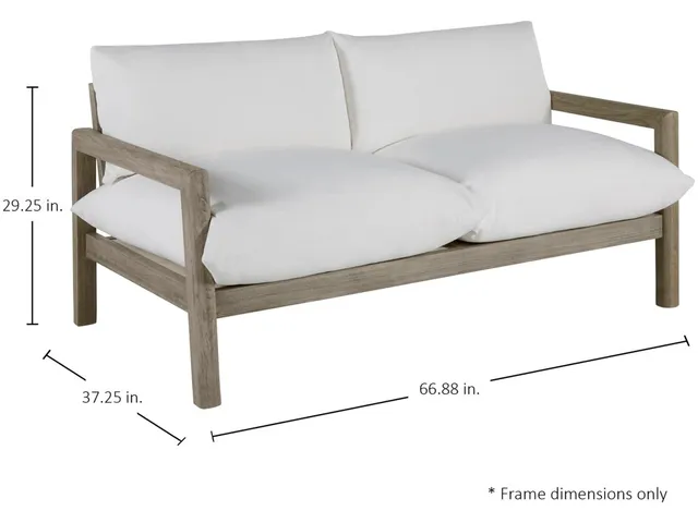 Monterey Teak Outdoor Loveseat