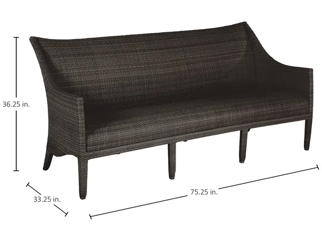 Athena Plus N-Dura Resin Wicker Outdoor Sofa - Alternative View