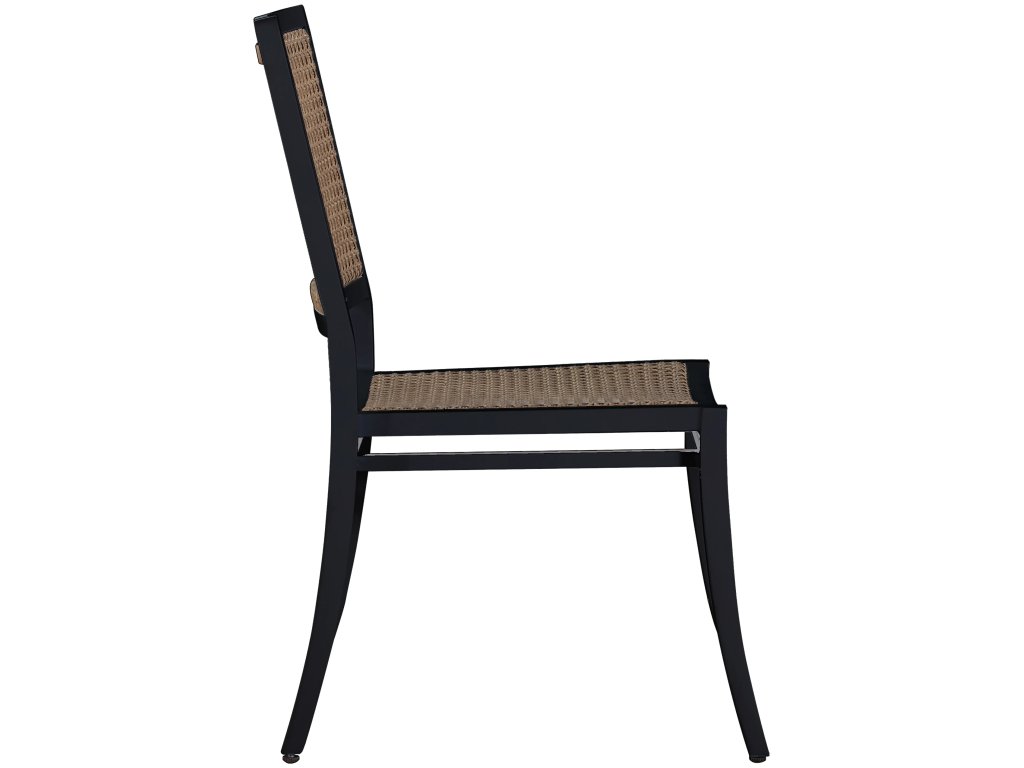 Bermuda Aluminum and Cane Stacking Side Chair - image 5