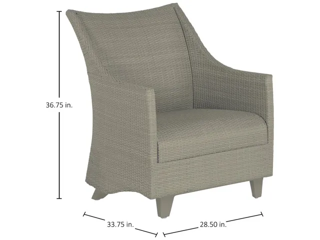 Athena Plus Woven N-Dura Resin Wicker Outdoor Spring Lounge Chair - Alternative View