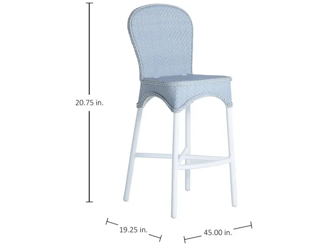 Savoy N-Dura Resin Wicker Outdoor Bar Stool 45 in. - Alternative View