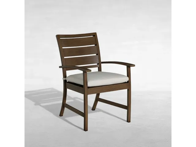 Charleston Wrought Aluminum Outdoor Arm Chair