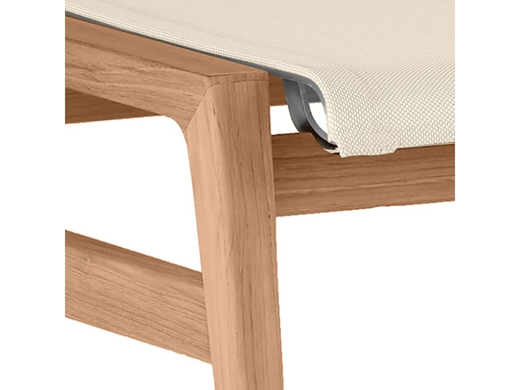 Coast Teak Outdoor Ottoman - image 4