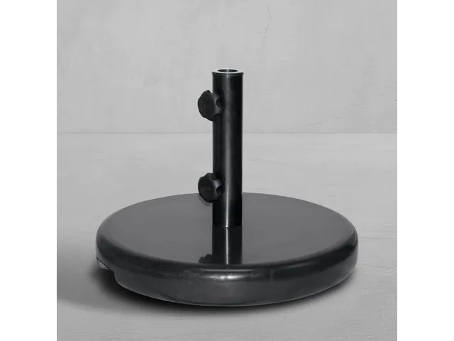 Ebony Granite Umbrella Base - 74 Lbs