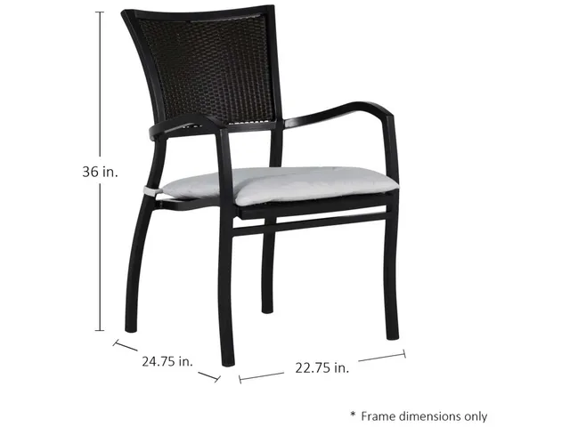 Aire N-Dura Resin Wicker Outdoor Arm Chair - Alternative View