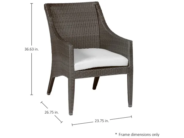 Athena Woven N-Dura Resin Wicker Outdoor Arm Chair - Alternative View