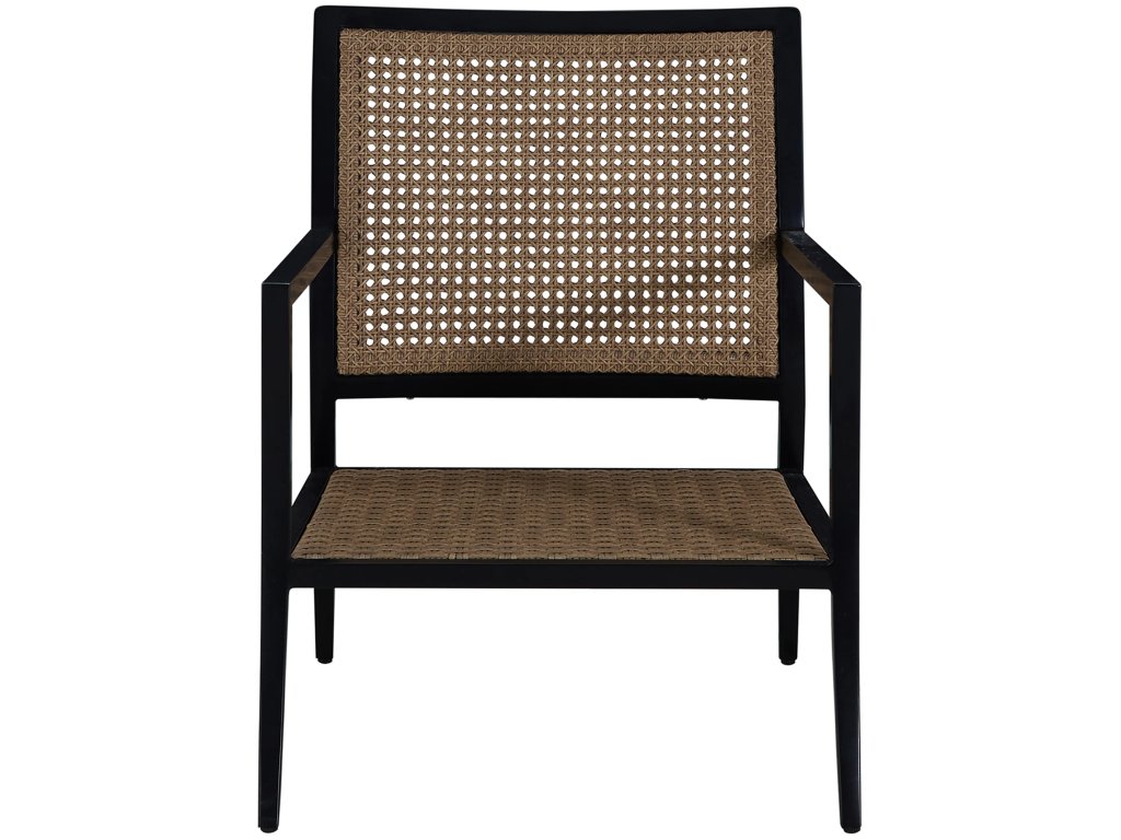 Bermuda Aluminum and Cane Lounge - image 3