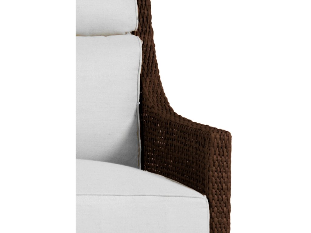 Peninsula N-Dura Resin Wicker Outdoor Swivel Glide Chair - image 6