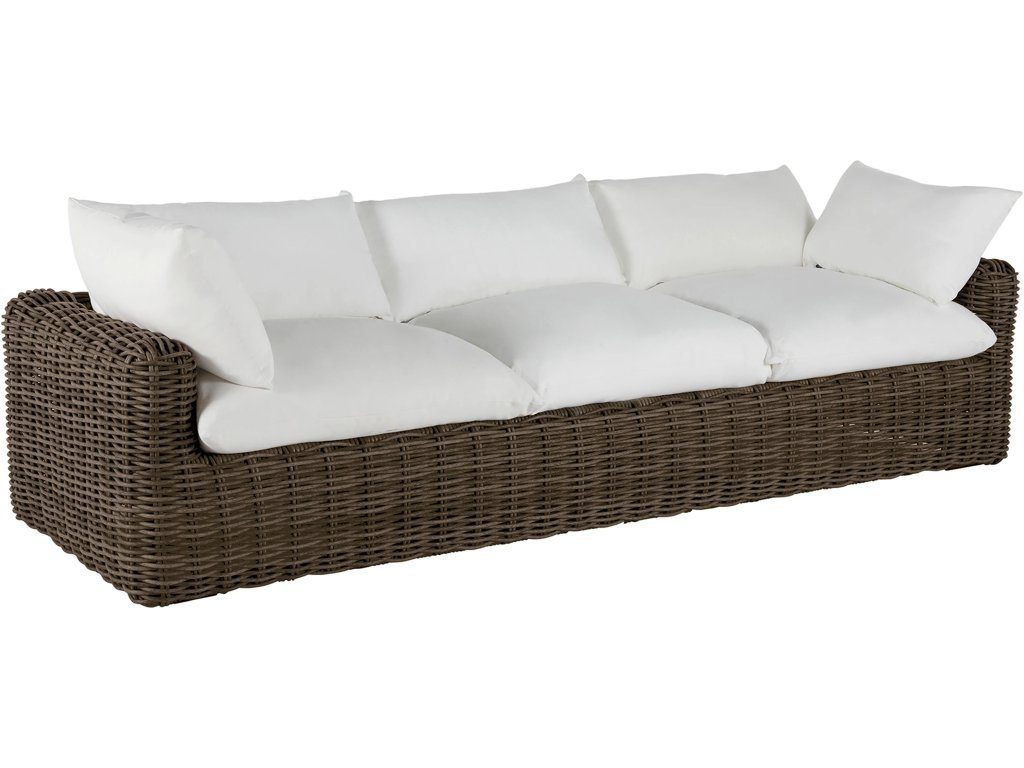 Montecito N-Dura Resin Wicker Outdoor Sofa - image 2